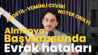 Apostil, Yeminli Çeviri, Noter Onayı: Almanya Başvurusunda Ne Yapmalısın?