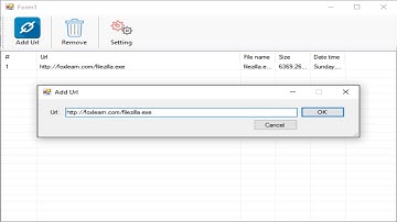 C# Tutorial - Internet Download Manager C#.Net Winforms #1 | FoxLearn