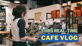 Behind the brew bar  Cafe Vlog, Coffee shop sounds, cafe back ground noise, real time as Rogue Wave