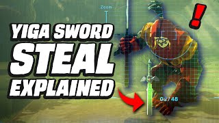 Yiga Stealing The Master Sword In BOTW Explained