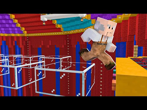 ZŁA SZYBA = GINIESZ! SZKLANY MOST w MINECRAFT SQUIDGAME