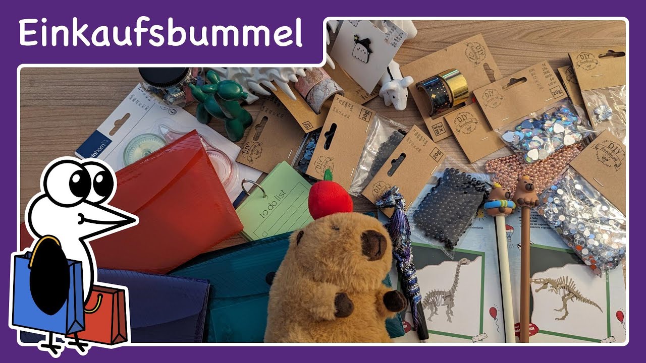 Einkauf bei TEDi und NANU-NANA - vielleicht wurde ein bisschen (zu) viel gekauft :P