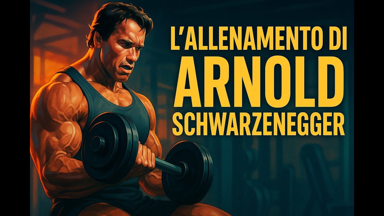 Il segreto dell’allenamento di Arnold spiegato facile! - SCHEDA COMPLETA