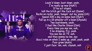 Lil Pump - &#39;Too Much Ice&#39; ft. Quavo- LYRICS