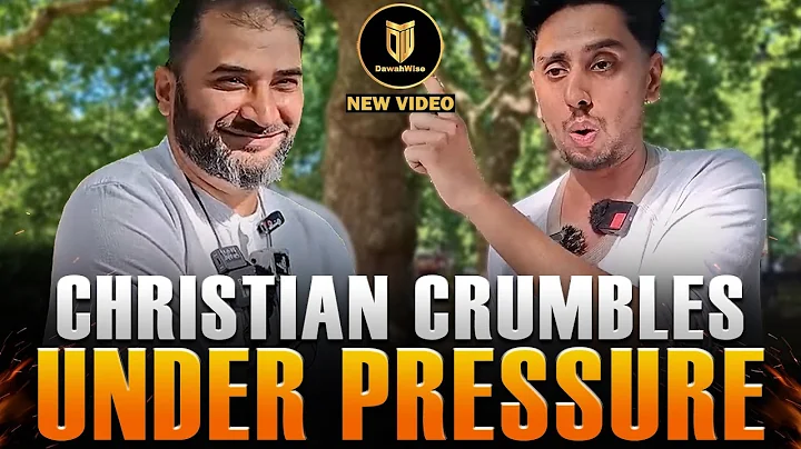 "Ex-Muslim" Christian Panics As Muslim Destroys His Religion | Adnan Rashid | Speakers Corner