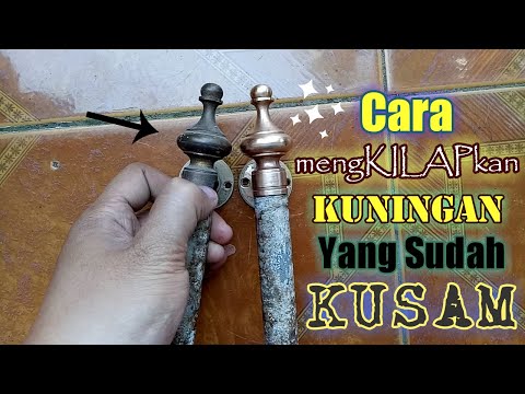 Video: Cara dan cara membersihkan kuningan di rumah: cara dan bahan untuk membersihkannya