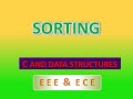 Sorting in C - C& Data Structures