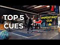 Top 5 cues snatch cues