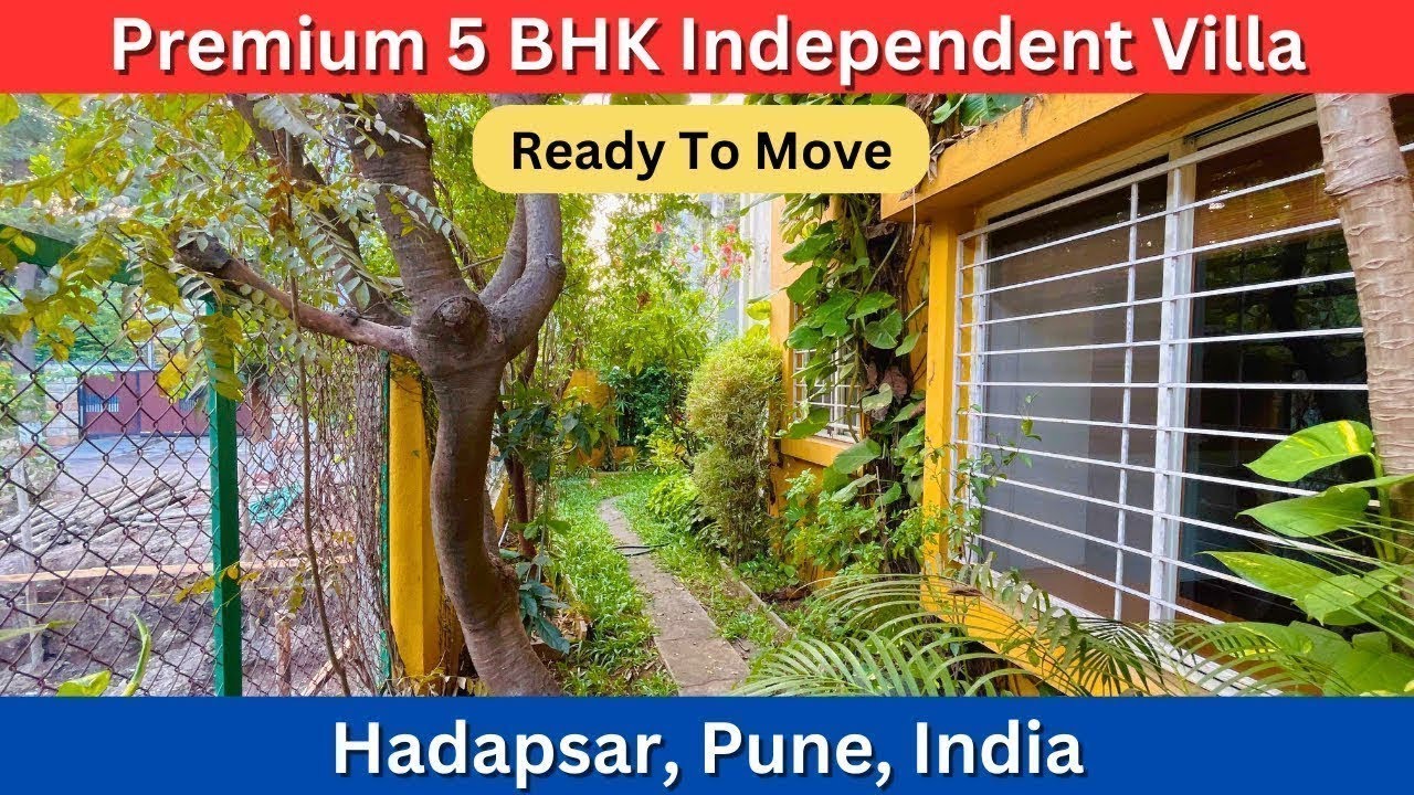 Villa for Sale, Ready to move 5 BHK, Hadapsar, Pune, India | +91 7420923928 I 