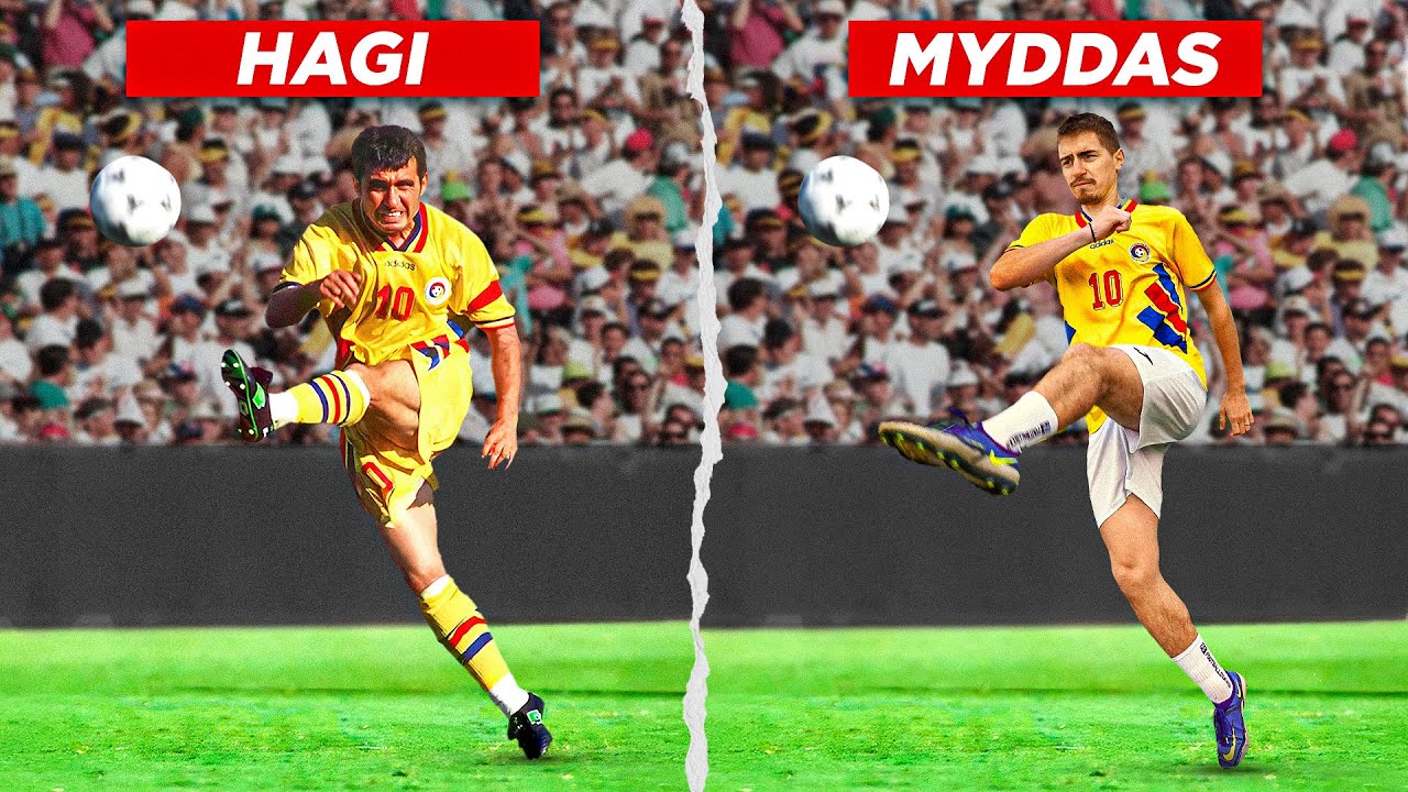 Recreez toate golurile lui HAGI în 24 de ore