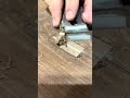 Trimming up some decorative inlays with a router and the Benchdog Small Chisel Plane