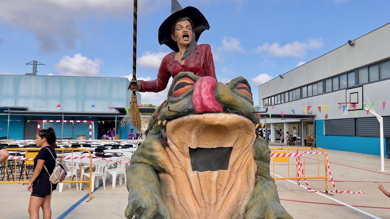 El GRIPAU de les BRUIXES DEL NORD de Sabadell - II TROBADA de BÈSTIES “D’AIGUA” Pobla de Montornès