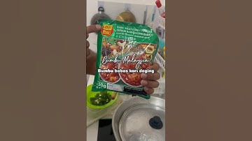 Bumbu kari daging Malaysia super praktis dan enak #resep #masakan #cooking #dapursederhana