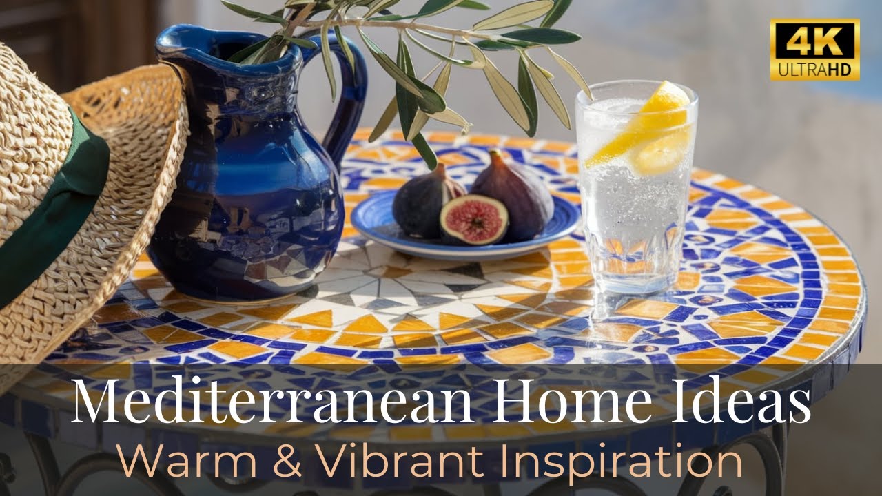 Mediterranean Home Decor Ideas | Warm & Vibrant Inspiration for Every Space