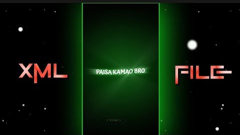 NEW TREND ATUTUDE XML FILE ||🔥😎NEW TREND XML ||BY @xsiyam777