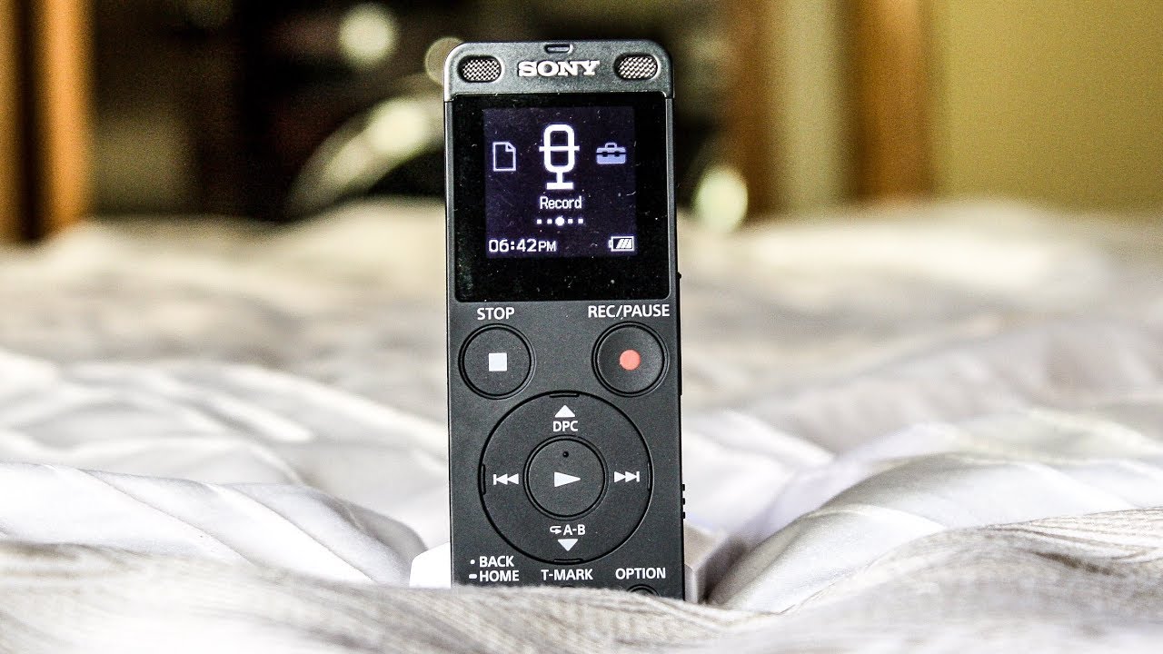 Sony ICD UX Voice Recorder   YouTube