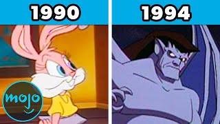 Top 10 Best 90S Cartoons Of Each Year 1990 - 1999