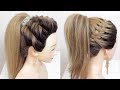 2 Cool And Easy Ponytail Hairstyles for Long Hair