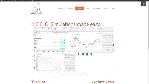 MC FLO - Using Monte-Carlo simulations to check the consistency of a model.