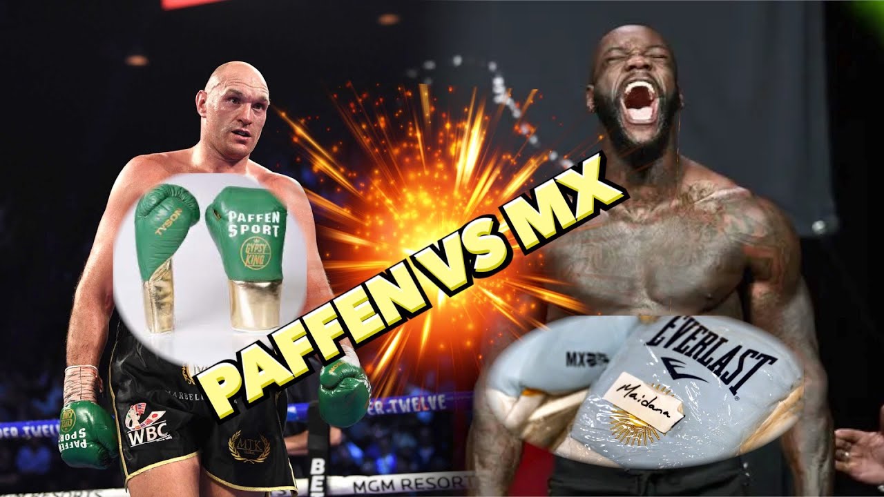 Tyson Fury Gloves vs Deontay Wilder Glovers Fight Perdition