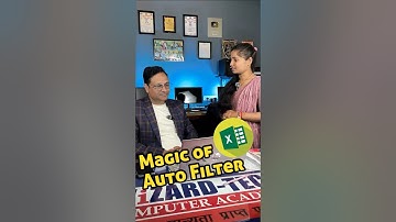 😱🔥Auto Filter in excel💥💥Magic of Auto filter in Excel #shorts #excel #advanceexcel #computer