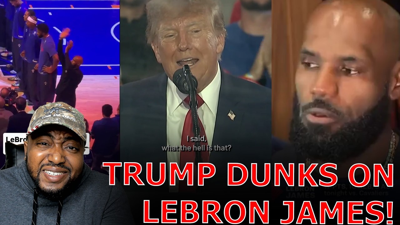 Trump DEMOLISHES Lebron James Moments After National Anthem Stunt Golf Swing Stunt BACKFIRES! Trump DEMOLISHES Lebron James Moments After National Anthem Stunt Golf Swing Stunt BACKFIRES!