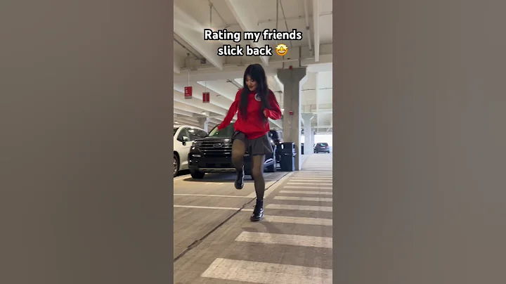 Rating My Friends Slick Back… It’s harder than it looks 😭 #shorts #slickback