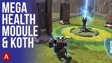 NEW Advanced Repair Unit (Mega Health Module) + KOTH | War Robots Test Server Live Stream || WR