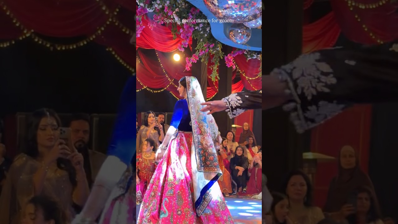 Sabeena syed dancing for her groom 
