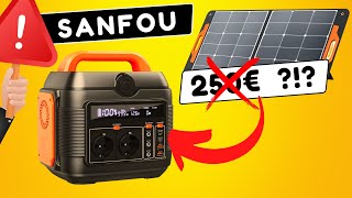 Le Meilleur Générateur Solaire ➡ SANFOU à moins de 250€ ? La batterie Nomade qui casse les prix !