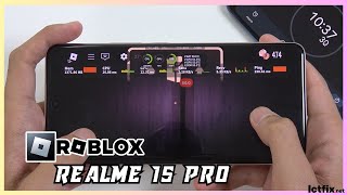 Realme 15 Pro Roblox Gaming test | Snapdragon 7 Gen 4, 144Hz Display