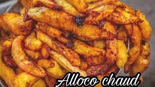 Alloco Chaud De Côte Divoire Ripe Plantain Fries