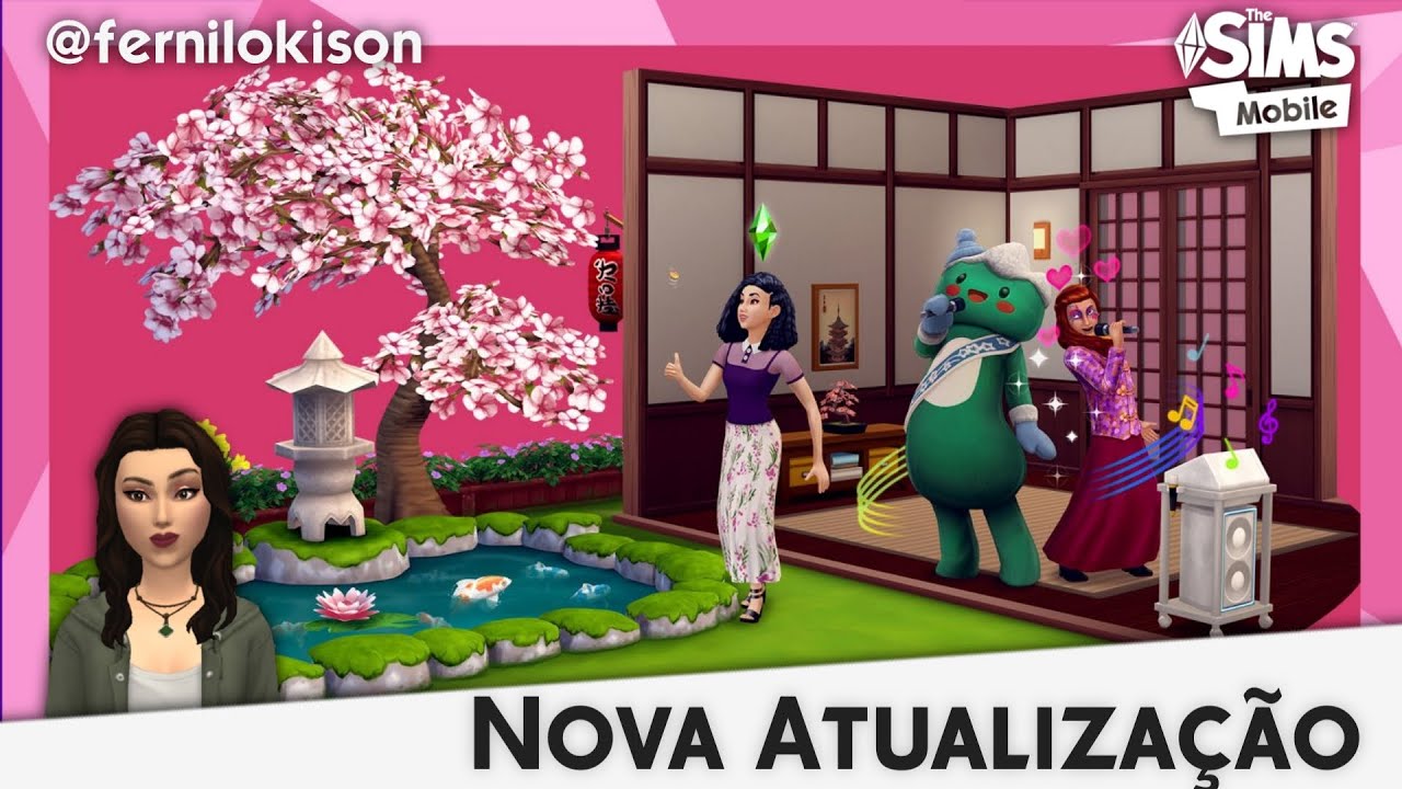 The Sims Mobile - Recursos Sociais no The Sims Mobile