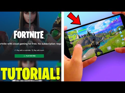 How To DOWNLOAD & PLAY Fortnite Mobile IOS on Xbox Cloud Gaming