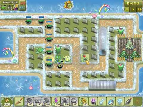 Garden Rescue Christmas Edition Level 14 General Walkthrough