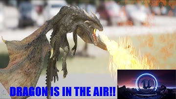 Dragon vs Archer #6 | Anim Notify, Dragon take off logic | Unreal Engine 5