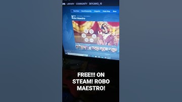 #shorts FREE!!! ON STEAM! ROBO MAESTRO!