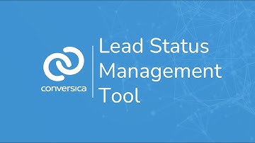 The Lead Status Management Tool