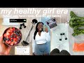 in my HEALTHY GIRL era | hitting RESET, morning routine, how to build HEALTHY HABITS for WEIGHT LOSS