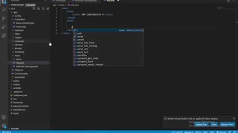 PHP - MVC (CODEIGNITER 4)