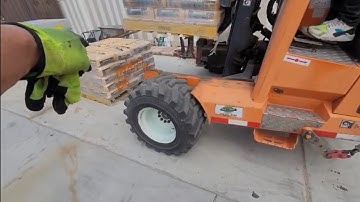 MOFFETT TRAINING HOW TO DOUBLE STACK CONCRETE BAG PALLETS. #moffetttraining