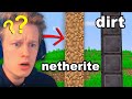 I Fooled my Friend by SWAPPING Netherite and Dirt Textures...