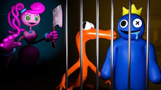 Mommy Long Legs Vs Rainbow Friends Poppy Playtime Chapter 2 Animation