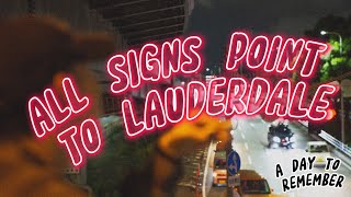 Video thumbnail of "A Day To Remember - All Signs Point to Lauderdale (Live stream Acoustic) - ADTR | We The Live"