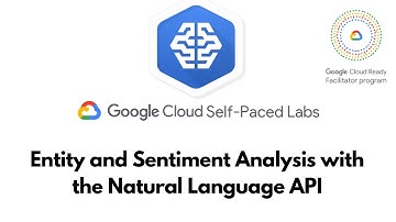 Entity and Sentiment Analysis with the Natural Language API | Machine Learning APIs | GSP038