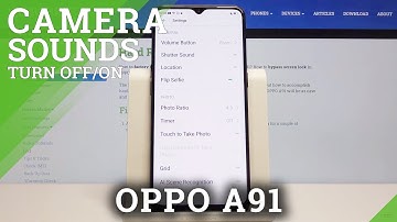 How to Turn Off Camera Shutter Sound in OPPO A91 – Camera Photo Effect