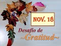 DESAFÍO DE GRATITUD, Día 18 | Rhodi Alers de López