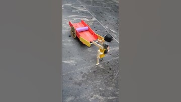 Walking Robot with Gear motor | Fun with motor