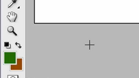 Use the Default Foreground and Background Colors in Photoshop CS3