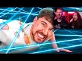 Самый Смертельный Лазерный Лабиринт в Мире! | РЕАКЦИЯ на MrBeast